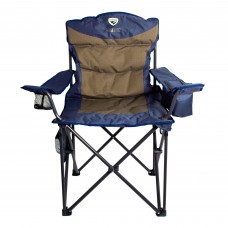 Кресло складное с изотермическим карманом р.60*60*53 см, цвет синий
