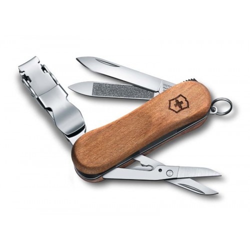 Нож перочинный Victorinox NailClip Wood 580