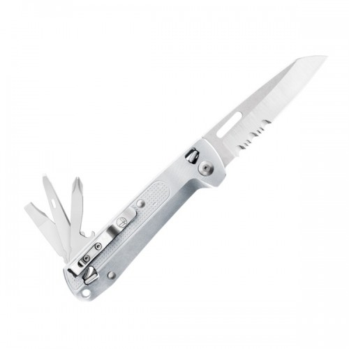 Складной нож LEATHERMAN FREE K2X SILVER (8^)