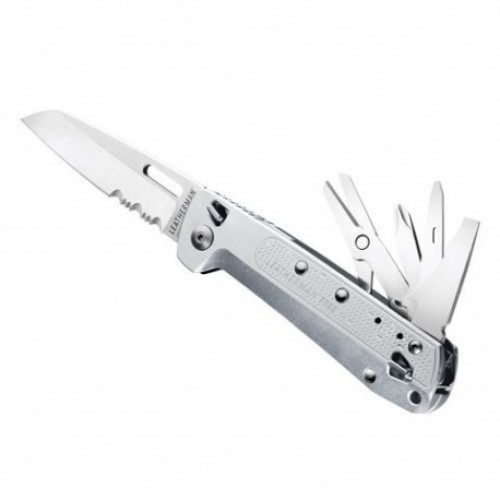 Складной нож LEATHERMAN FREE K4X SILVER (9^)